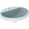 Раковина встраиваемая GEBERIT VARIFORM 45x50 см 500.715.01.2 без отверстия перелива
